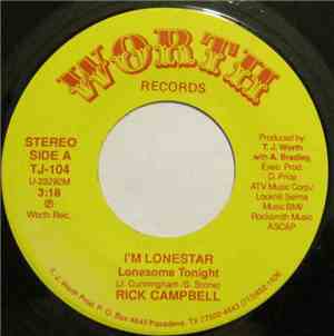 Rick Campbell  - I'm Lonestar Lonesome Tonight / When You Live Your Life